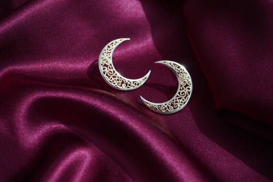 The Crescent Selene earrings