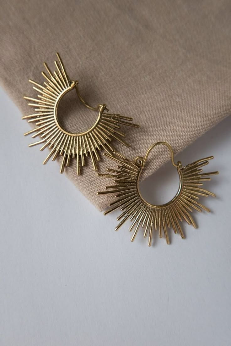 The Radiant Sun Earrings