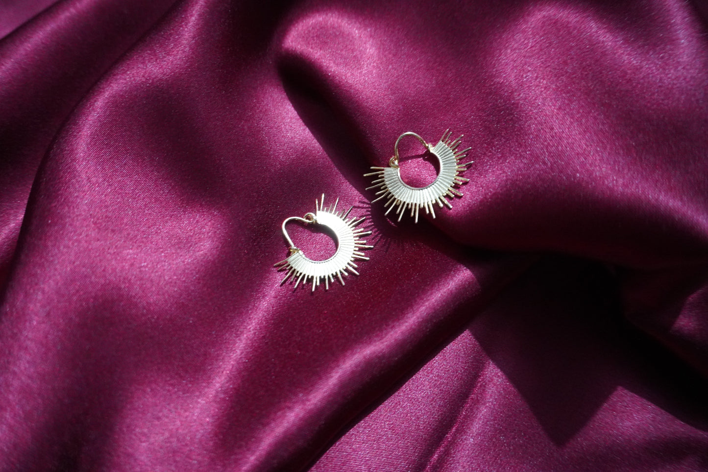 The Radiant Sun Earrings