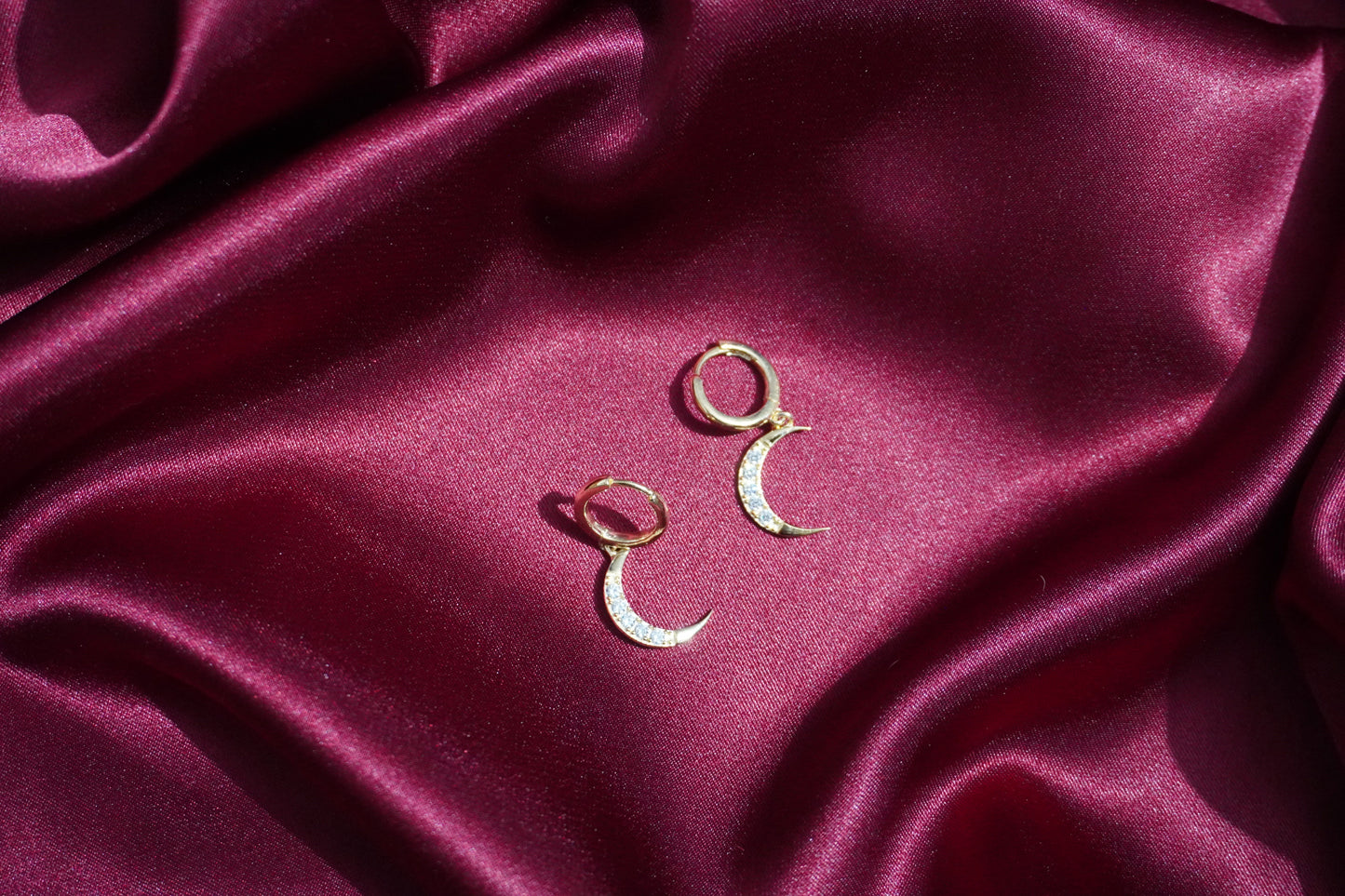 The Luminous Moon Earrings.