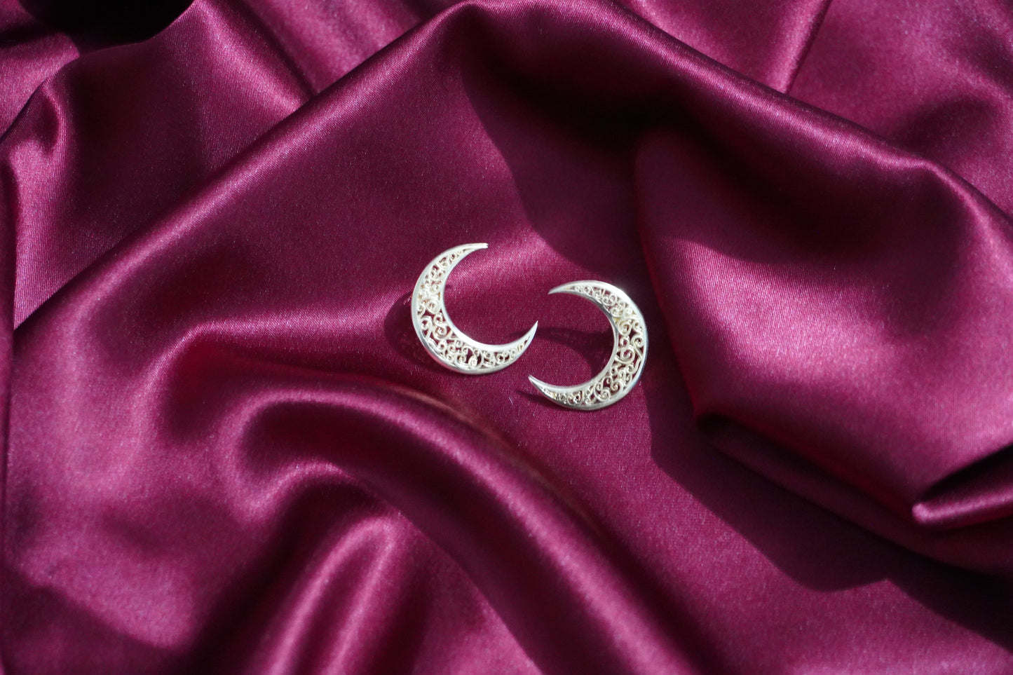 The Crescent Selene earrings