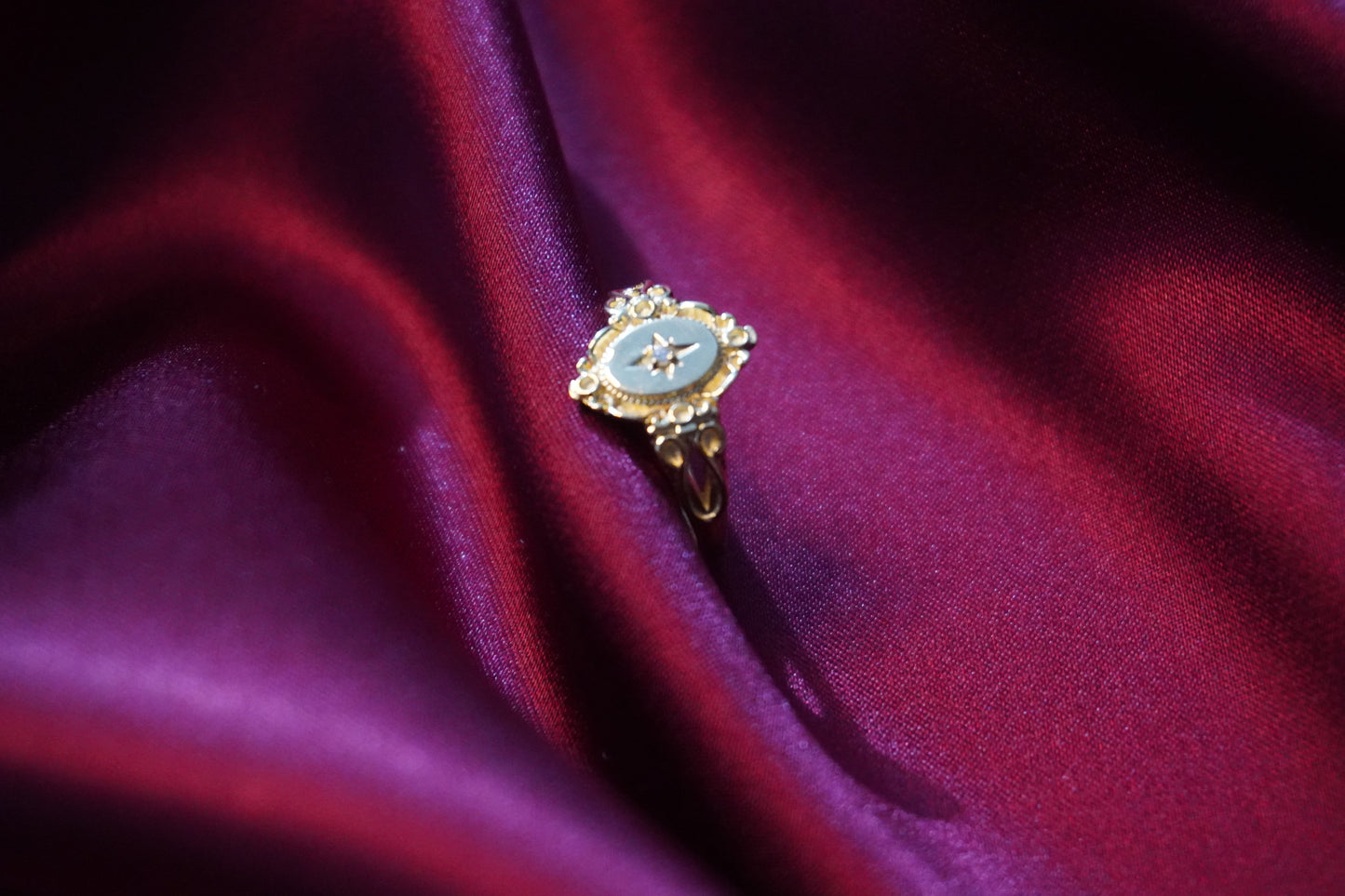 Star Studded Baroque Ring