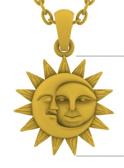 The Surya Chandra Necklace